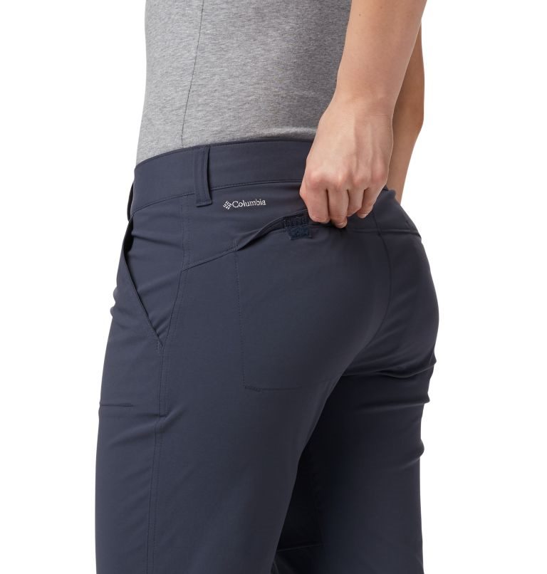 Pantaloni Columbia Saturday Trail Stretch Dama Bleumarin | Plus Size VDZ7Q90MS